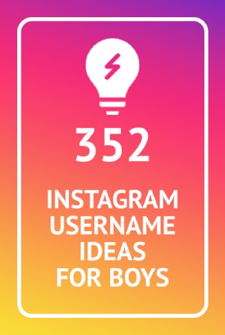 Cool Instagram names for boys