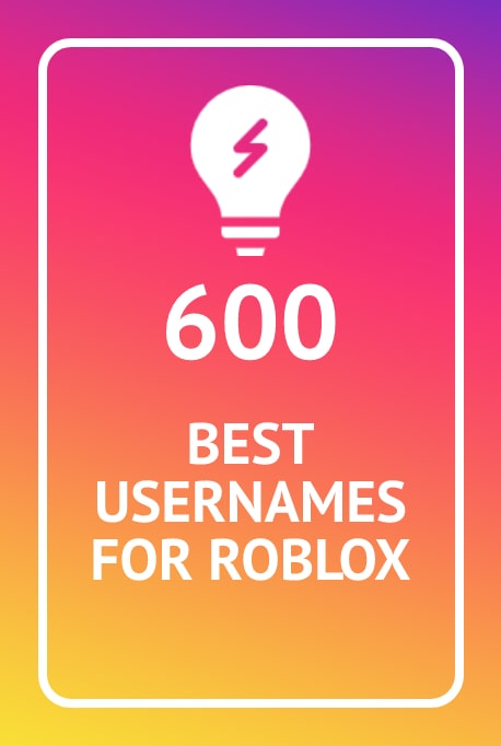 Good Roblox Usernames