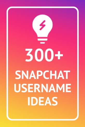 Snapchat ideias de nome de usuário